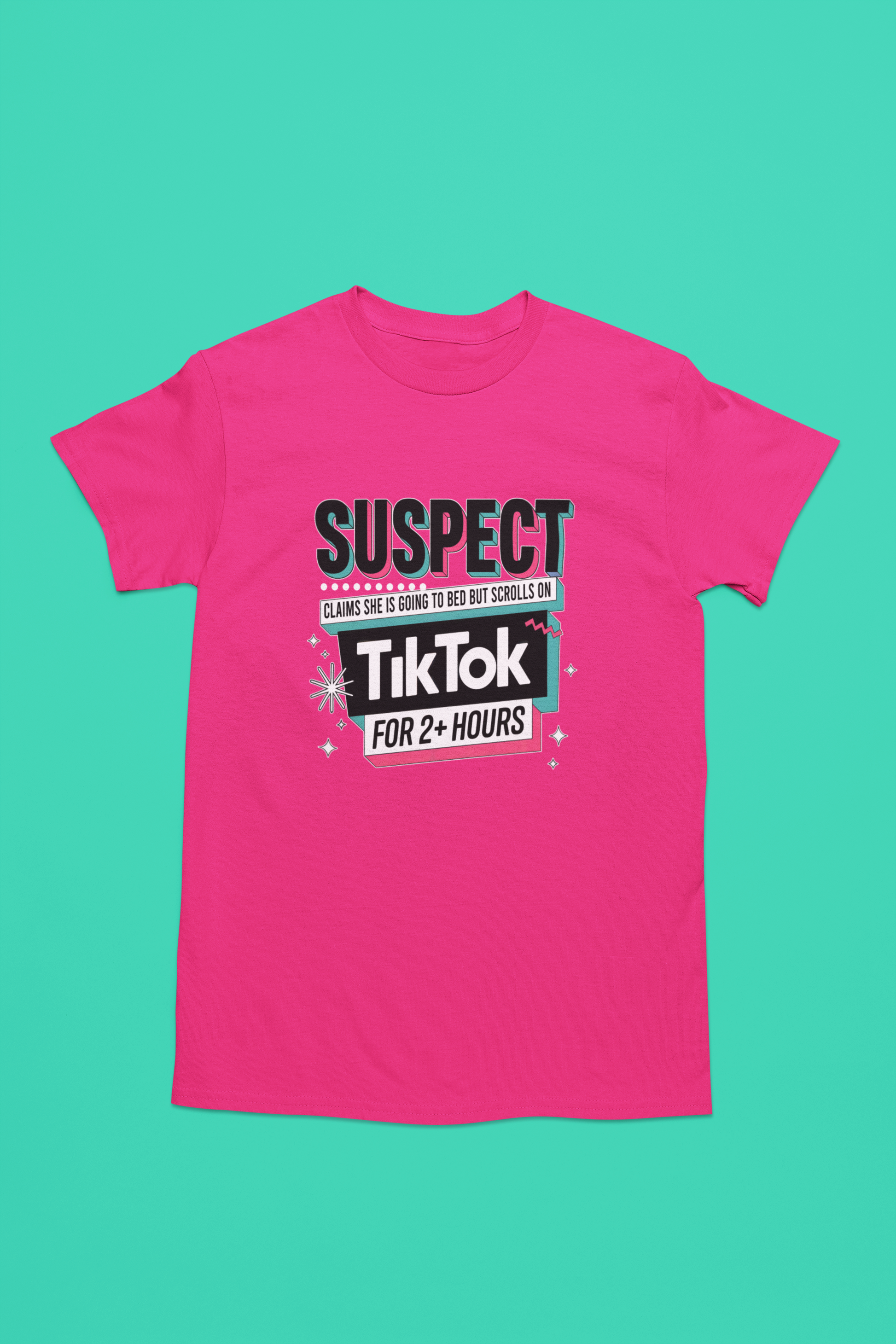 Suspect Scrolls Tik Tok
