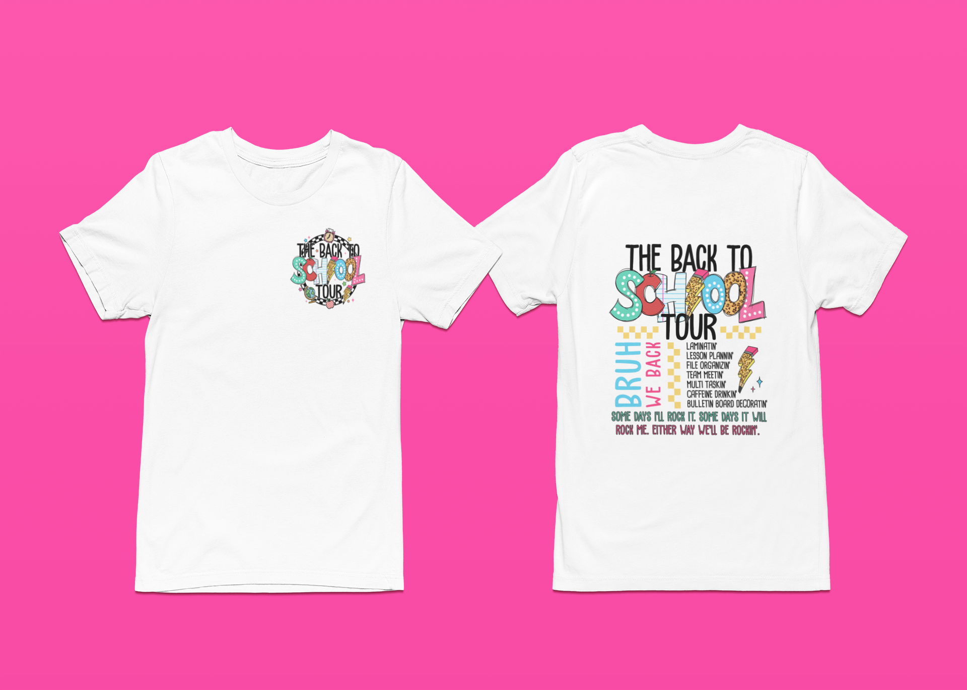 Back to School Tour-Teacher