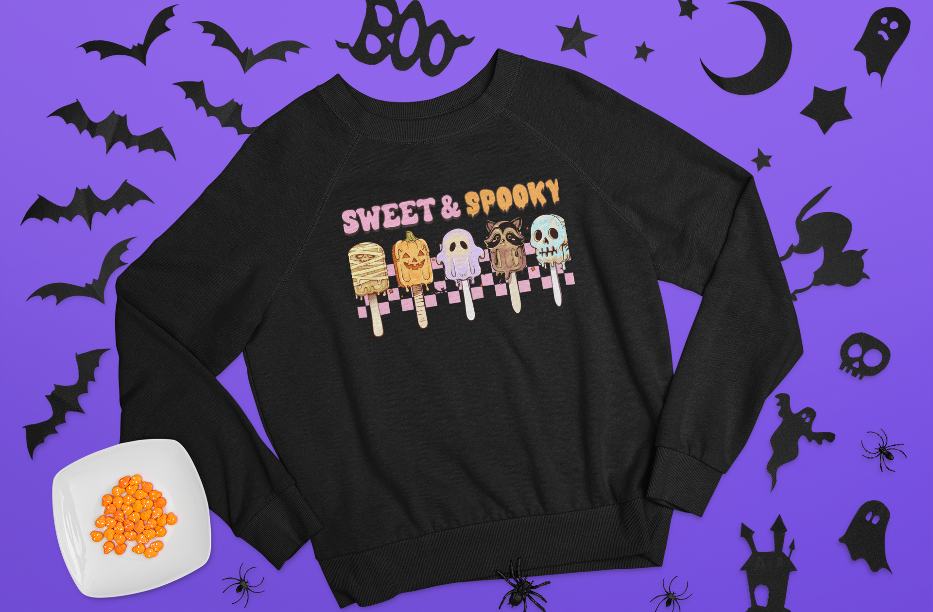 Sweet and Spooky Popsicles